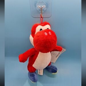 Red Yoshi Plushie BNWT